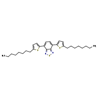 4,7-bis(5-octylthiophen-2-yl)-2,1,3-benzothiadiazole