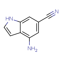 4-amino-1H-indole-6-carbonitrile