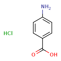 4-aminobenzoic acid hydrochloride
