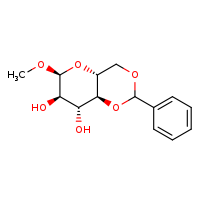 (4aR,6S,7R,8R,8aS)-6-methoxy-2-phenyl-hexahydro-2H-pyrano[3,2-d][1,3]dioxine-7,8-diol
