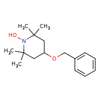 4-(benzyloxy)-2,2,6,6-tetramethylpiperidin-1-ol