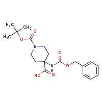 4-{[(benzyloxy)carbonyl]amino}-1-(tert-butoxycarbonyl)piperidine-4-carboxylic acid