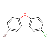 4-bromo-12-chloro-8-oxatricyclo[7.4.0.0²,?]trideca-1(9),2(7),3,5,10,12-hexaene