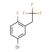 4-bromo-1-fluoro-2-(2,2,2-trifluoroethyl)benzene