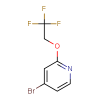 4-bromo-2-(2,2,2-trifluoroethoxy)pyridine