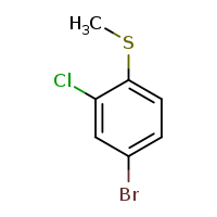 4-bromo-2-chloro-1-(methylsulfanyl)benzene