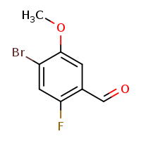 4-bromo-2-fluoro-5-methoxybenzaldehyde