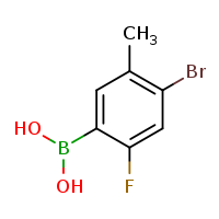 4-bromo-2-fluoro-5-methylphenylboronic acid