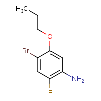 4-bromo-2-fluoro-5-propoxyaniline