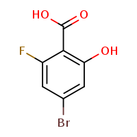 4-bromo-2-fluoro-6-hydroxybenzoic acid
