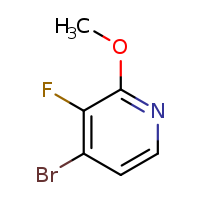 4-bromo-3-fluoro-2-methoxypyridine