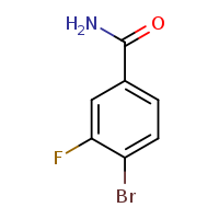 4-bromo-3-fluorobenzamide