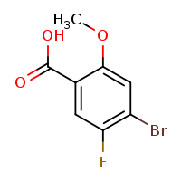 4-bromo-5-fluoro-2-methoxybenzoic acid