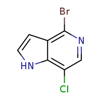 4-bromo-7-chloro-1H-pyrrolo[3,2-c]pyridine