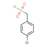 (4-bromophenyl)methanesulfonyl chloride