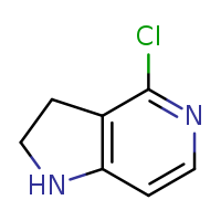 4-chloro-1H,2H,3H-pyrrolo[3,2-c]pyridine