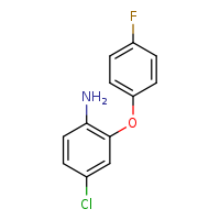 4-chloro-2-(4-fluorophenoxy)aniline
