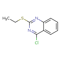 4-chloro-2-(ethylsulfanyl)quinazoline