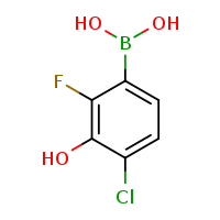 4-chloro-2-fluoro-3-hydroxyphenylboronic acid