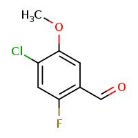 4-chloro-2-fluoro-5-methoxybenzaldehyde