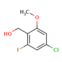 (4-chloro-2-fluoro-6-methoxyphenyl)methanol