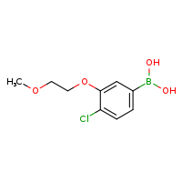 4-chloro-3-(2-methoxyethoxy)phenylboronic acid