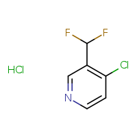4-chloro-3-(difluoromethyl)pyridine hydrochloride