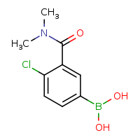 4-chloro-3-(dimethylcarbamoyl)phenylboronic acid