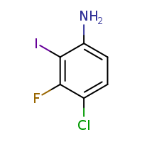 4-chloro-3-fluoro-2-iodoaniline