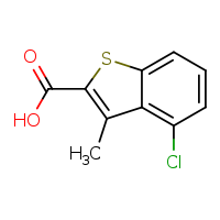 4-chloro-3-methyl-1-benzothiophene-2-carboxylic acid