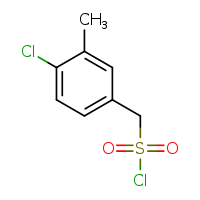 (4-chloro-3-methylphenyl)methanesulfonyl chloride