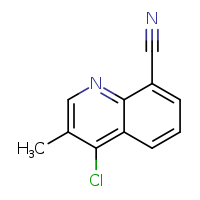 4-chloro-3-methylquinoline-8-carbonitrile