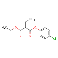 4-chlorophenyl 1-ethyl 2-ethylpropanedioate