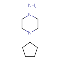 4-cyclopentylpiperazin-1-amine
