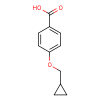 4-(cyclopropylmethoxy)benzoic acid