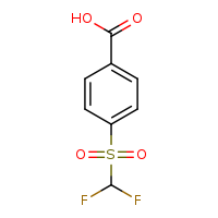 4-difluoromethanesulfonylbenzoic acid