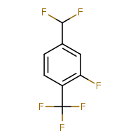 4-(difluoromethyl)-2-fluoro-1-(trifluoromethyl)benzene