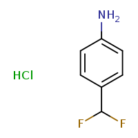 4-(difluoromethyl)aniline hydrochloride