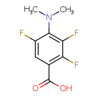 4-(dimethylamino)-2,3,5-trifluorobenzoic acid