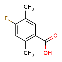 4-fluoro-2,5-dimethylbenzoic acid