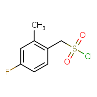 (4-fluoro-2-methylphenyl)methanesulfonyl chloride