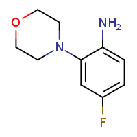 4-fluoro-2-(morpholin-4-yl)aniline