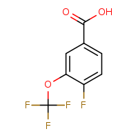 4-fluoro-3-(trifluoromethoxy)benzoic acid