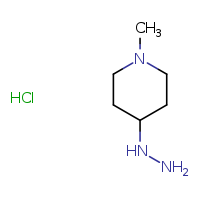 4-hydrazinyl-1-methylpiperidine hydrochloride