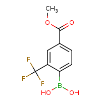 4-(methoxycarbonyl)-2-(trifluoromethyl)phenylboronic acid