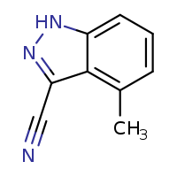 4-methyl-1H-indazole-3-carbonitrile