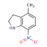 4-methyl-7-nitro-2,3-dihydro-1H-indole