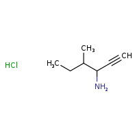 4-methylhex-1-yn-3-amine hydrochloride