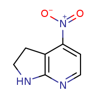 4-nitro-1H,2H,3H-pyrrolo[2,3-b]pyridine