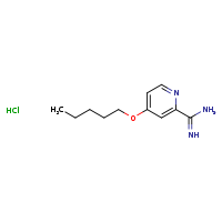 4-(pentyloxy)pyridine-2-carboximidamide hydrochloride